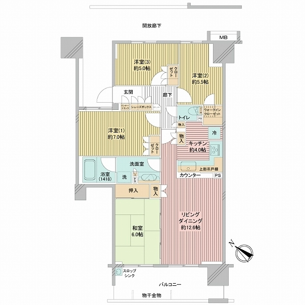 スターコート豊洲 間取図