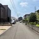 柏市かやの町 前面道路含む現地写真