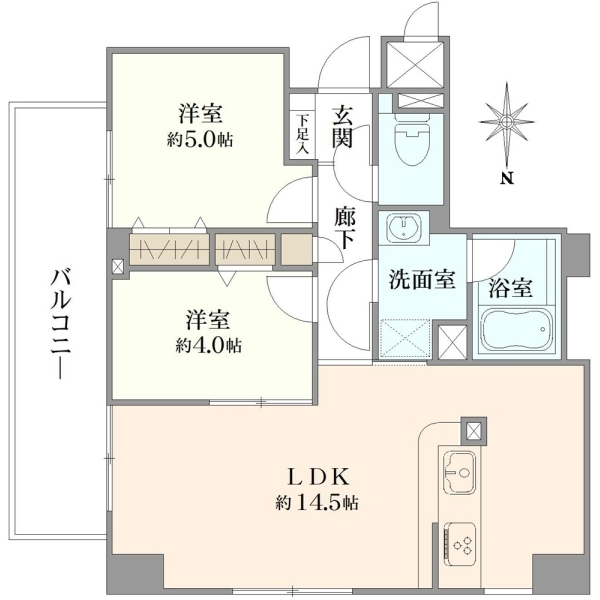 ユニーブルときわ台 間取図