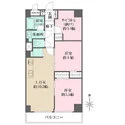 サンハイツ亀戸 間取図