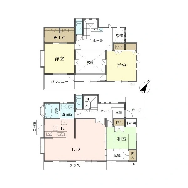 相模原市南区東林間１丁目 間取図