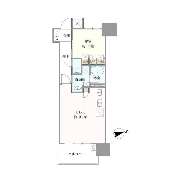 ザ・グランアルト栄 間取図