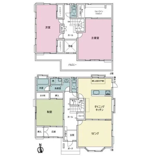 名古屋市南区鶴田1丁目 間取図
