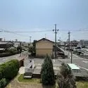 名古屋市南区鶴田１丁目 建物２階南面バルコニーからの眺望