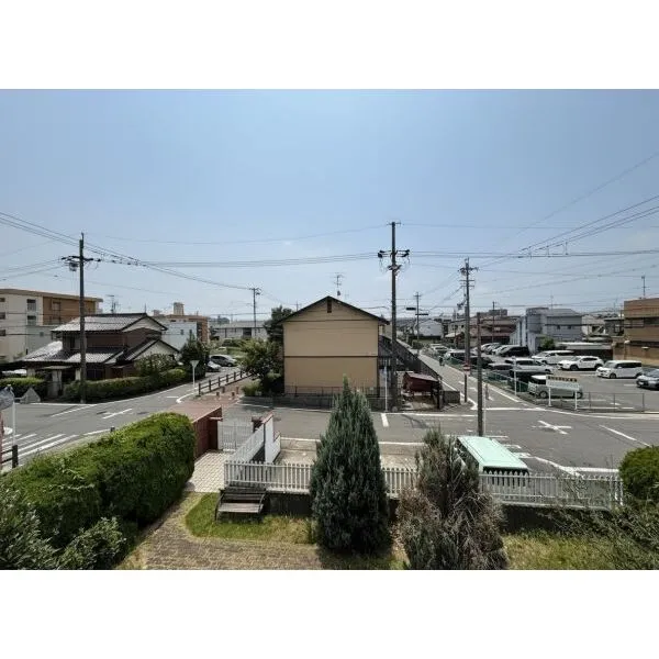 名古屋市南区鶴田1丁目 建物2階南面バルコニーからの眺望