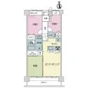 ライオンズマンション北山通 間取図