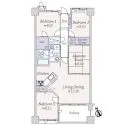 ライオンズシティ千種 間取図