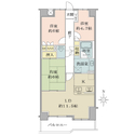 エクレール杉田 間取図