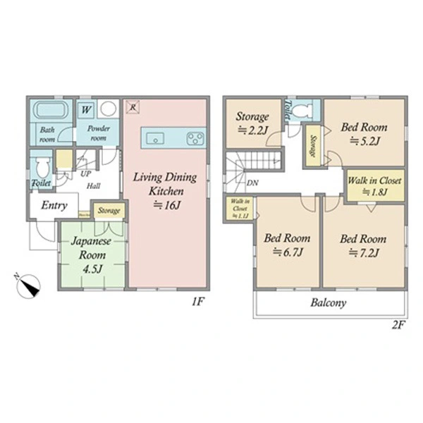 和光市下新倉３丁目 間取図