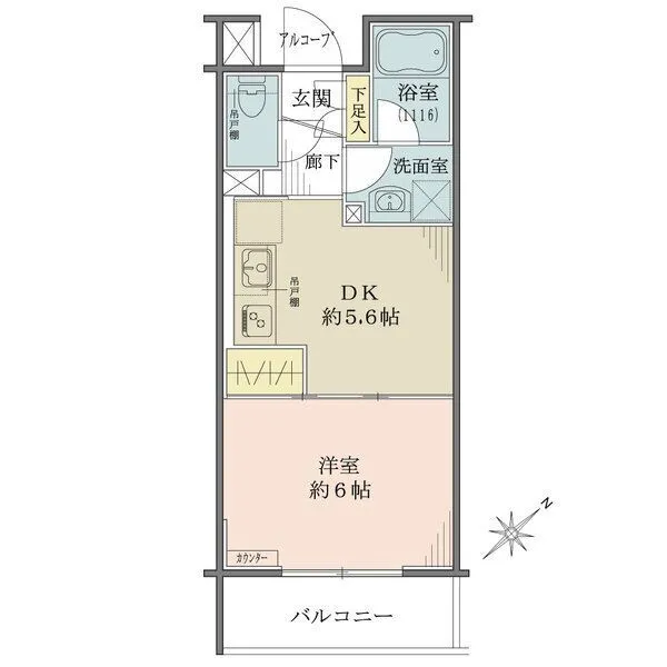 ソフィアーレ代官山 間取図