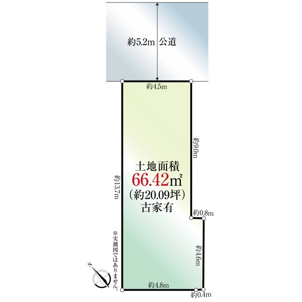 品川区東大井２丁目 区画図