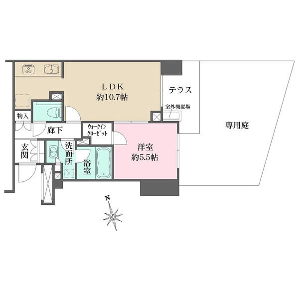 ウェルズパーク落合南長崎 間取図