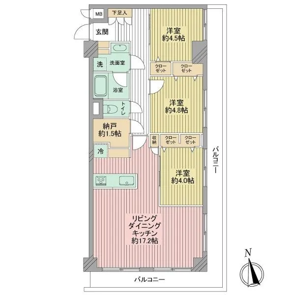 エンゼルハイム仲六郷 室内リフォーム履歴あり（２０２３年６月２７日完了済）