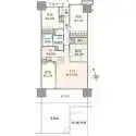 ユトリシア五番街 間取図