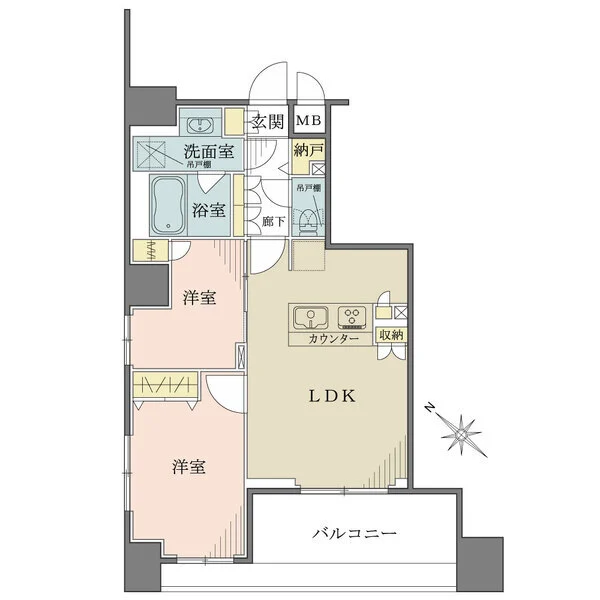 シュバルロレッタ川崎 間取図