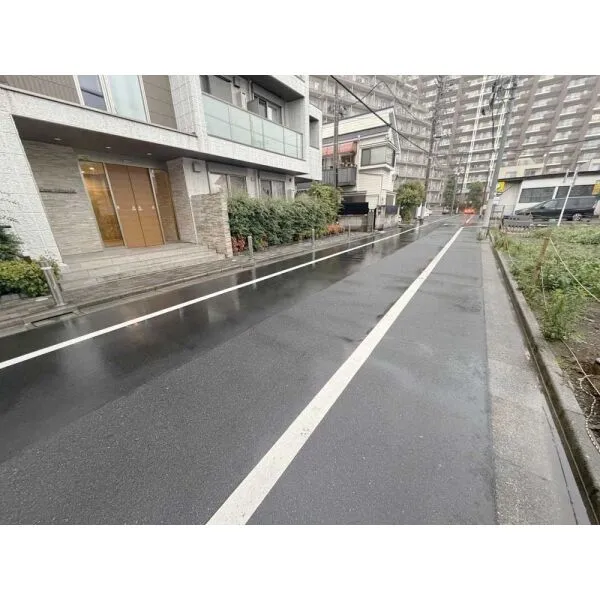 板橋区常盤台2丁目 前面道路