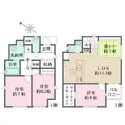 横浜市保土ケ谷区鎌谷町 約14.1帖のリビング横には約3帖の畳コーナーがあり、小さなお子様が遊ぶスペースとして活用できます。