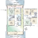 芦屋市西芦屋町 間取図