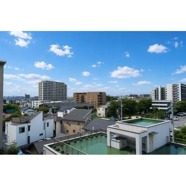 ブランシエラ川口 南向きのため陽当たり良好