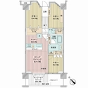 ヴェレーナシティ朝霞 間取図