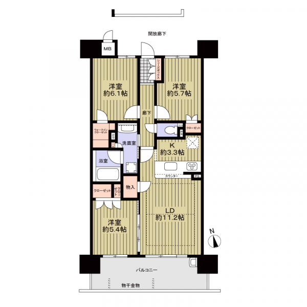 プライムメイツ社台 間取図