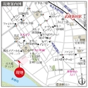 多摩川ハイム 現地案内図