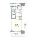 プレサンス新大阪　イオリア 間取図