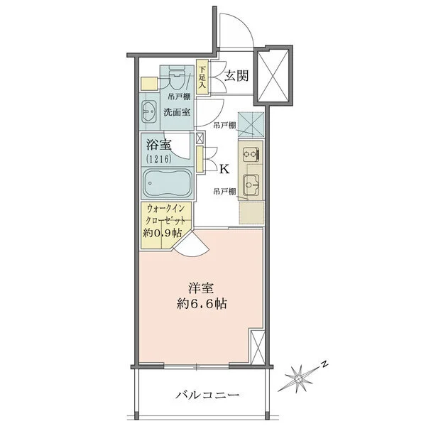 ザ・パークワンズ門前仲町 間取図