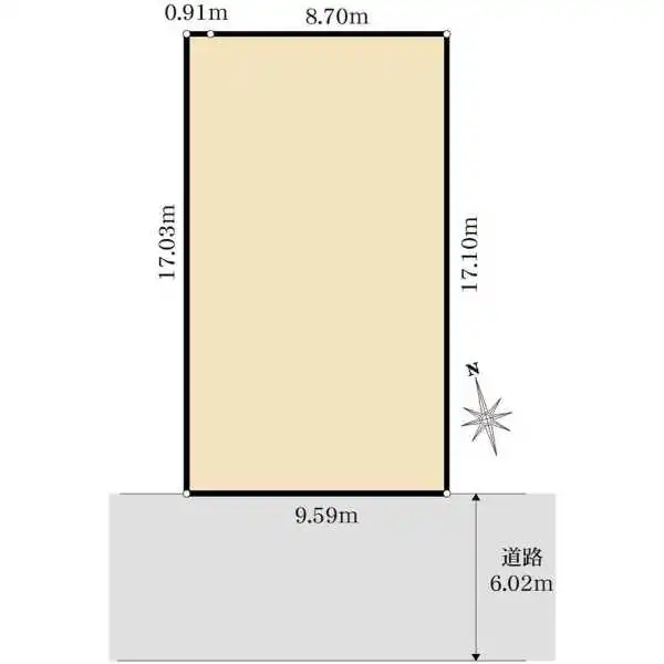 町田市南成瀬１丁目 区画図