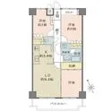 藤和シティコープ松戸岩瀬 間取図