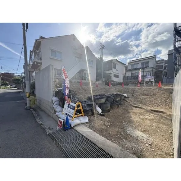 神戸市灘区篠原本町５丁目 現地土地写真