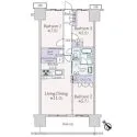 ゲートヒルズ多摩境ステーションアリーナ 間取図