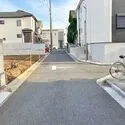 練馬区大泉学園町６丁目 前面道路を北側から撮影