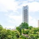 ルイマーブル乃木坂 バルコニーからは都心の緑を望む眺望