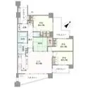 藤和八事緑ケ岡ホームズ 間取図