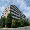オハナ船橋習志野台 タイル張りの建物外観（７階建　総戸数１４６戸）