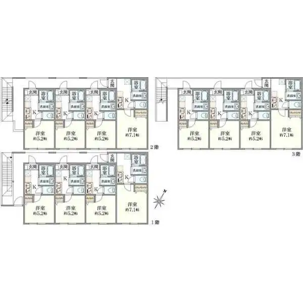 ノワール大和田 間取図