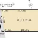 北区西ケ原１丁目 区画図