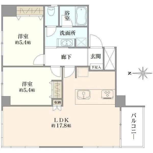 ハイム・シナジー仙川 間取図