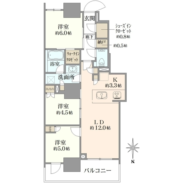 幕張ベイパーク　スカイグランドタワー 間取図