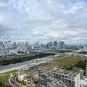 ブリリアタワー有明ミッドクロス スカイツリーを望む眺望（天候による）