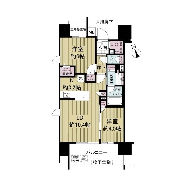 プレディア名古屋城西 間取図