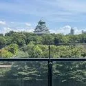 サンクタス大阪城 南東バルコニーからの大阪城を望む眺望（眺望は永続的に保証されるものではありません。）