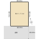 品川区東中延２丁目 区画図