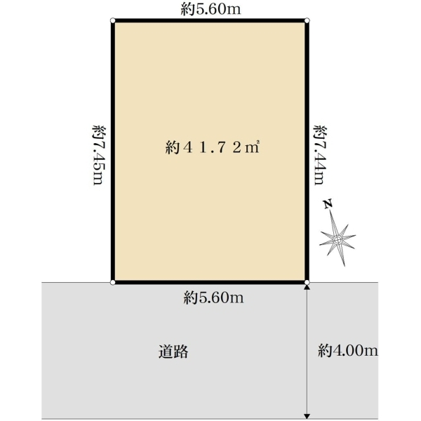 品川区東中延２丁目 区画図