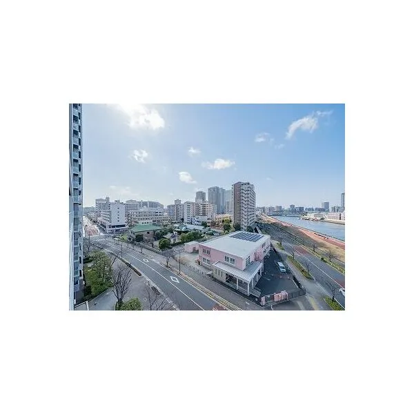 東京フロンティアシティアーバンフォートウエストブ… 西側バルコニーからの眺望