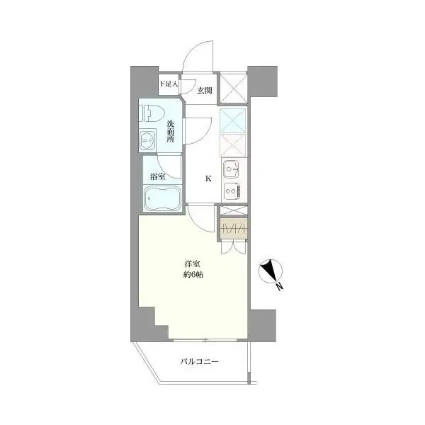 ＳＹＦＯＲＭＥ　ＯＩＭＡＣＨＩ 間取図