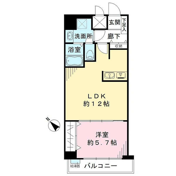 秀和南荻窪レジデンス 間取図