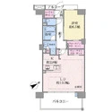 ノブレス日吉ＷＥＳＴ 間取図
