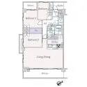 パークホームズ西船橋ステーションフロント 間取図